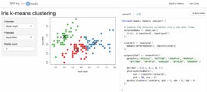 K-means clusterin R shiny