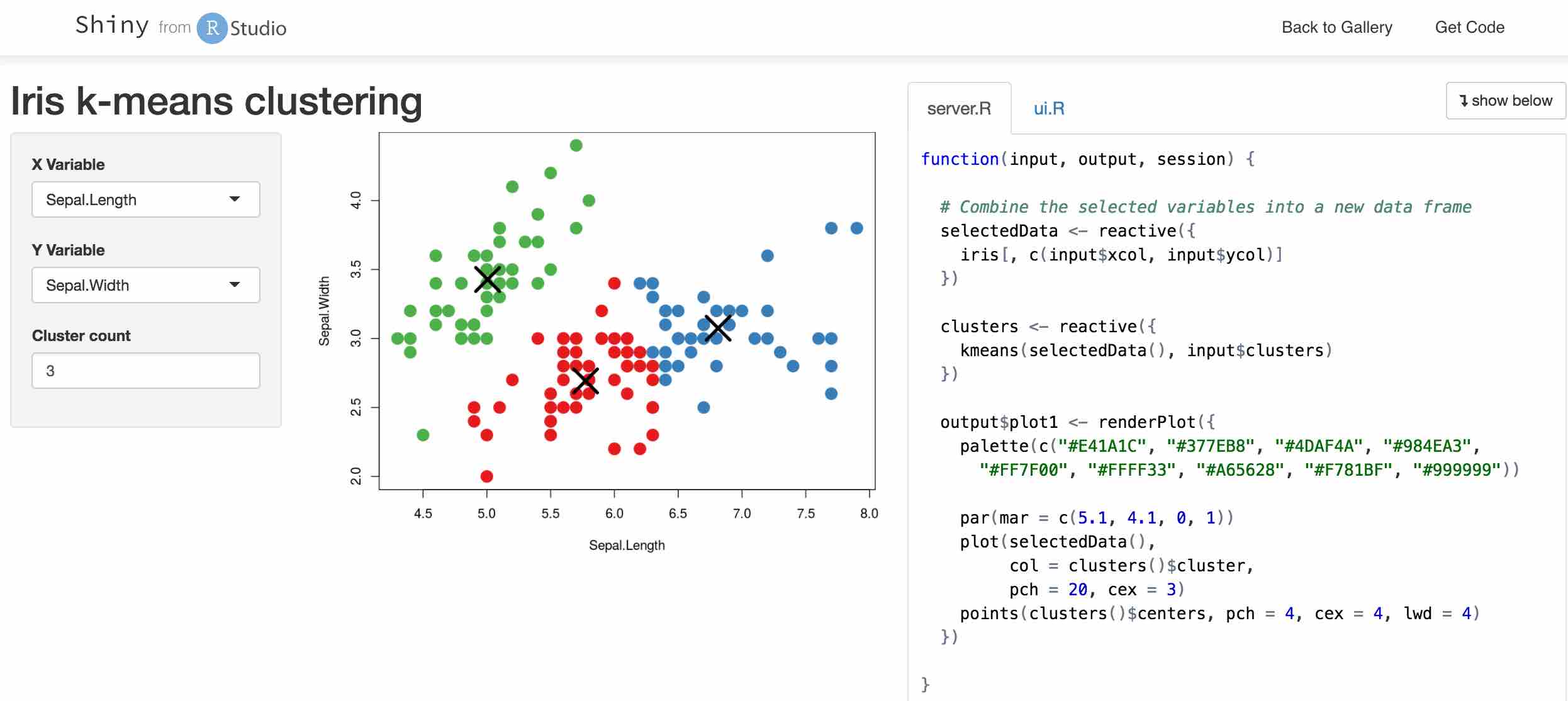 rstudio shiny app rstudio shiny app